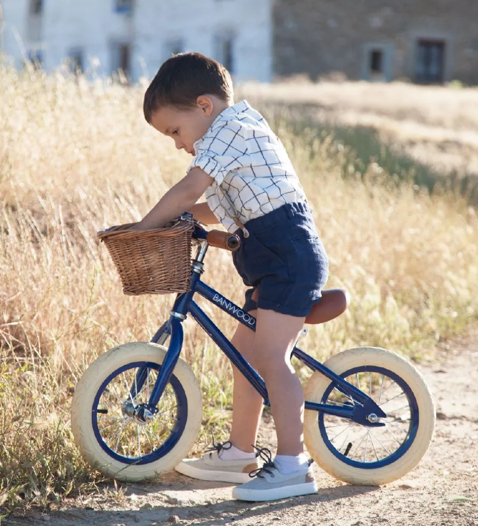Løbecykel - First Go! - Navy>Banwood Hot