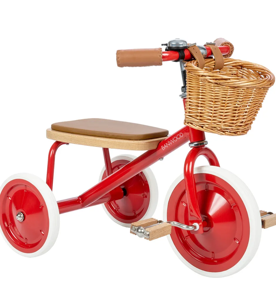 Trike - Trehjulet - Rød>Banwood Online