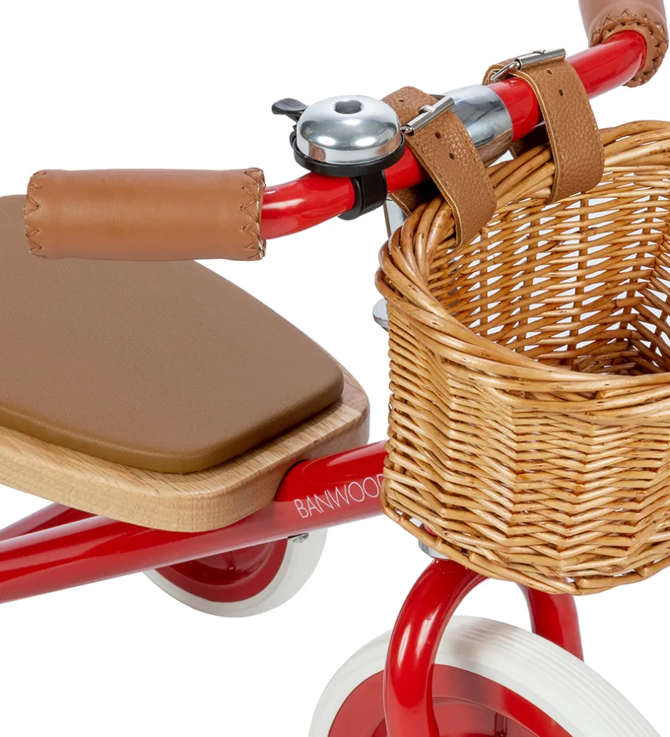 Trike - Trehjulet - Rød>Banwood Online