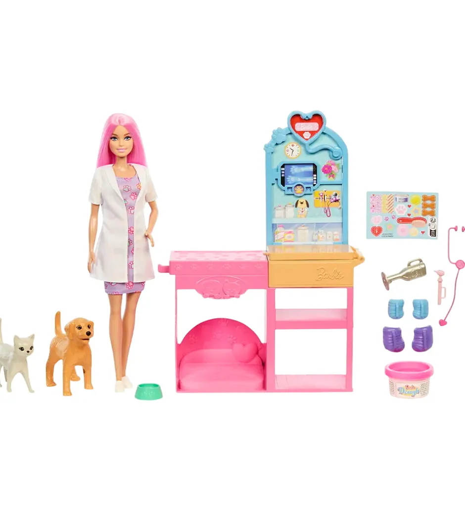 Dukke - 30 cm - Fast Cast Pet Vet Clinic>Barbie Best