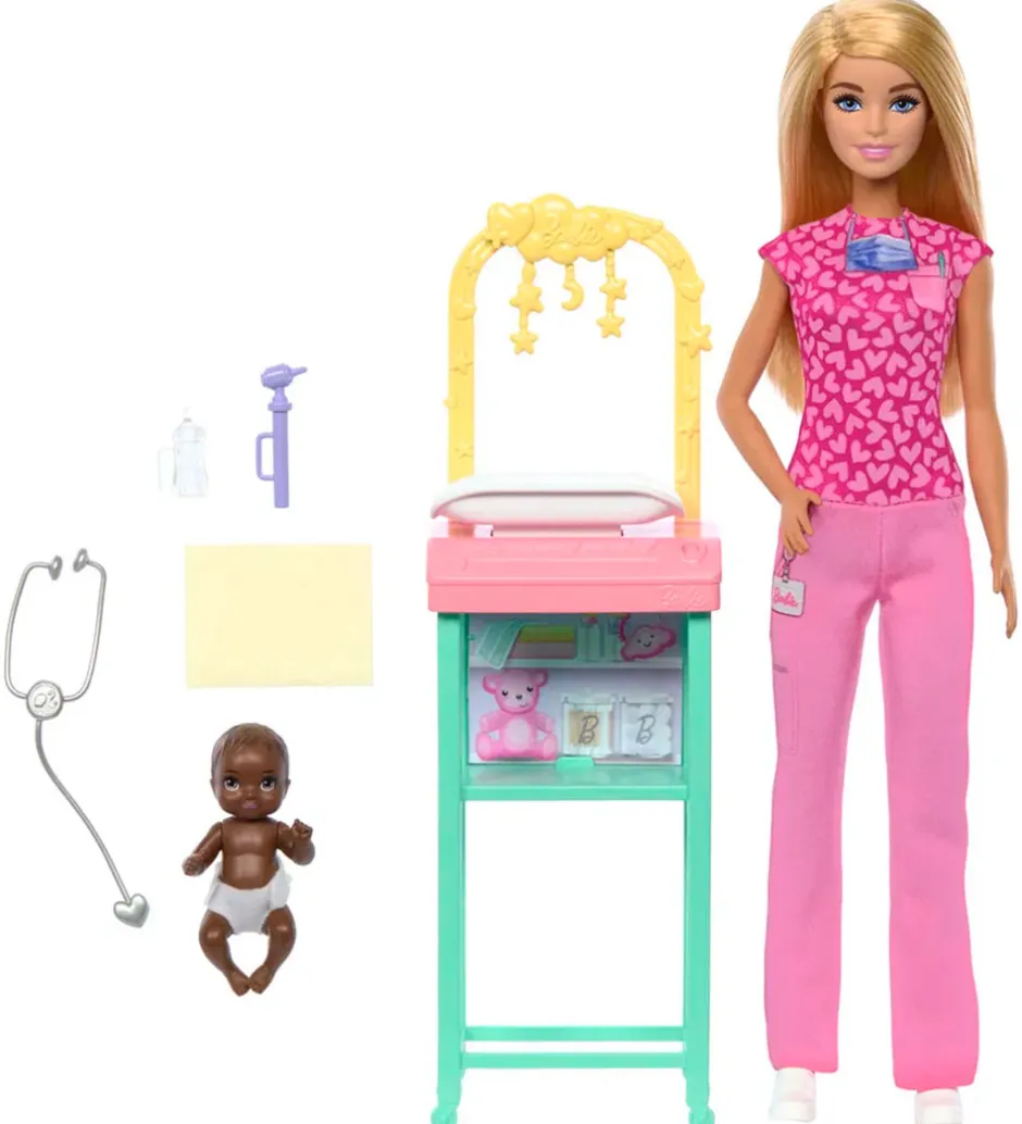 Dukke - 30 cm - Børnelæge Legesæt>Barbie Clearance