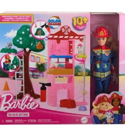 Dukke - 30 cm - Career Fire Fighter Playset>Barbie Sale