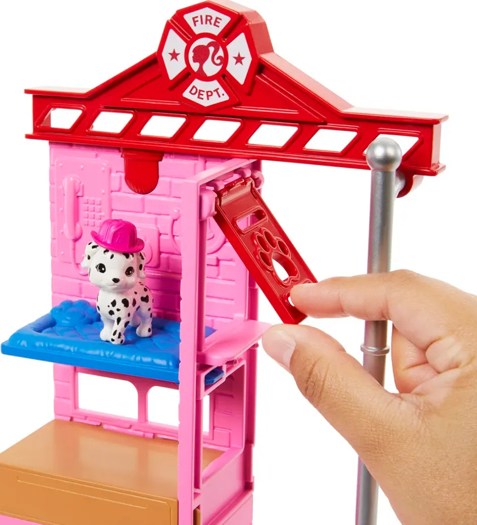 Dukke - 30 cm - Career Fire Fighter Playset>Barbie Sale