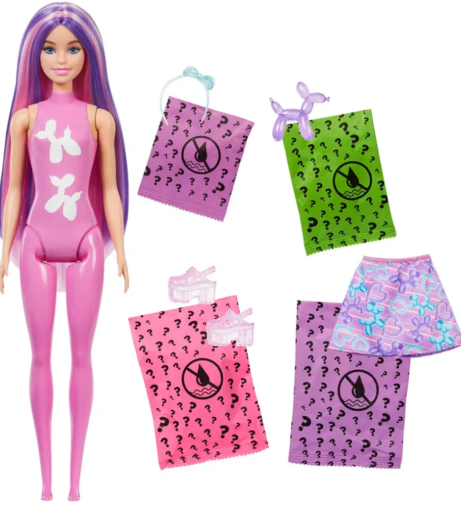 Dukke - 30 cm - Color Reveal Balloon Animals - Assorteret>Barbie Best