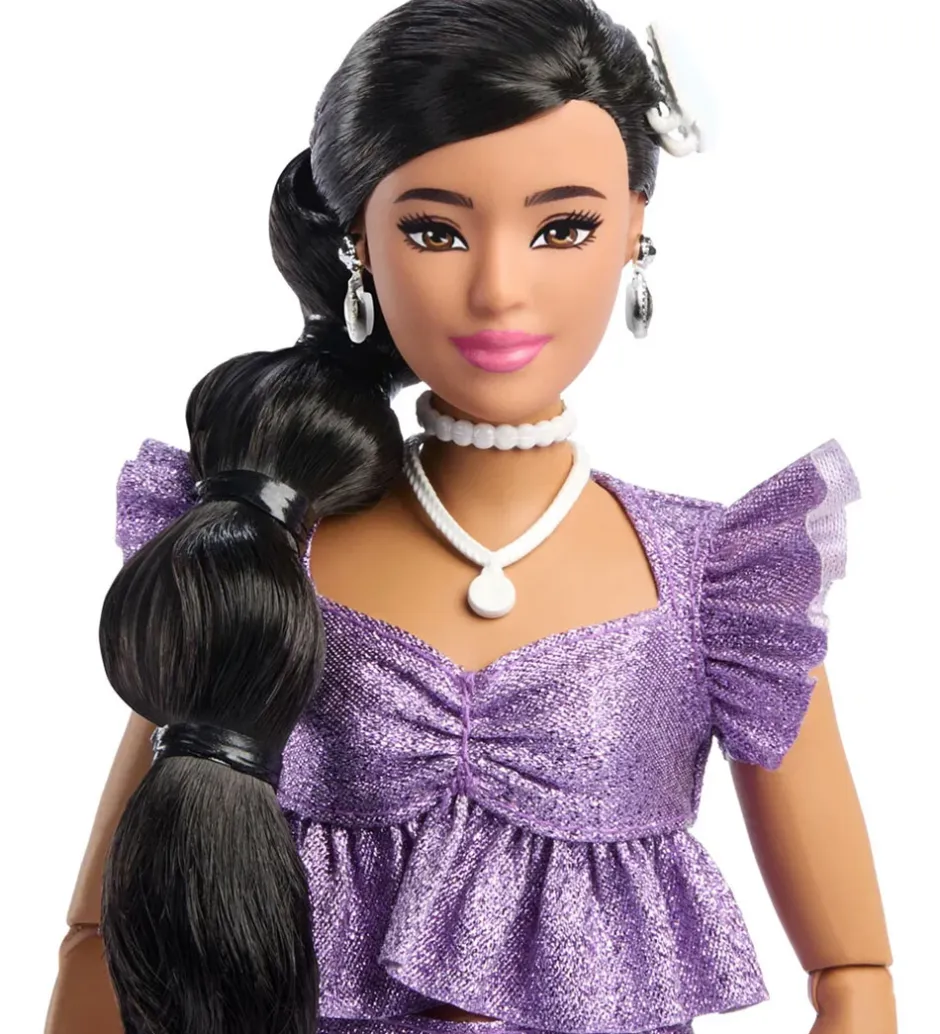 Dukke - 30 cm - Deluxe Style Purple Shorts Indian>Barbie Best