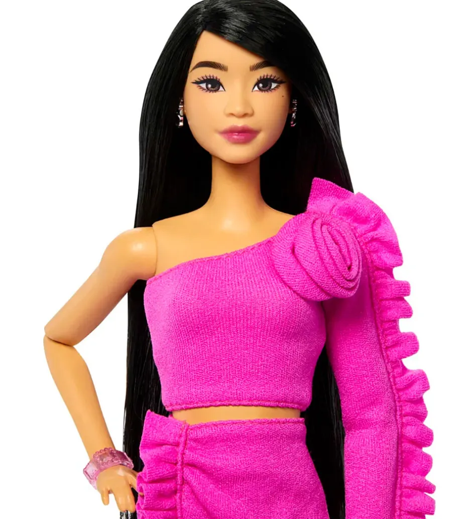 Dukke - 30 cm - Deluxe Style Rose Asian>Barbie Clearance