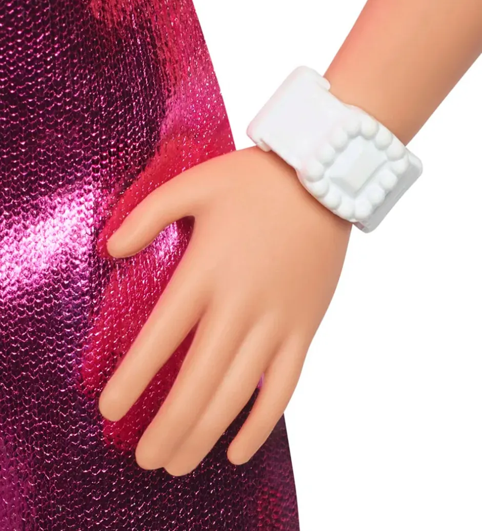 Dukke - 30 cm - Fashionista Doll Pink Dress Heart Cutout>Barbie Discount