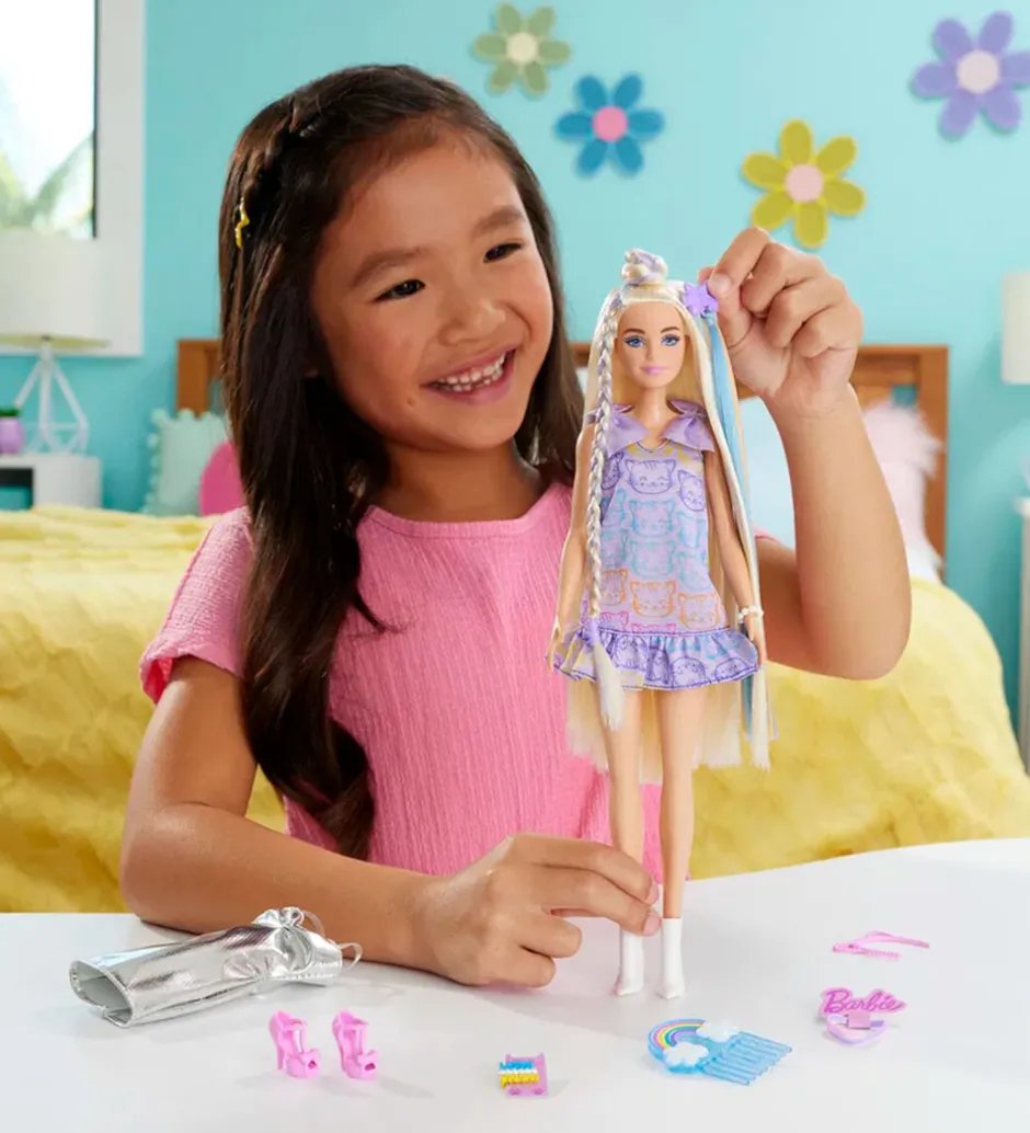 Dukke - 30 cm - Hair Play Blonde>Barbie New