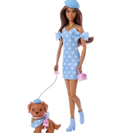 Dukke - 30 cm - Twinning Looks Brunette Polka Dots>Barbie Outlet