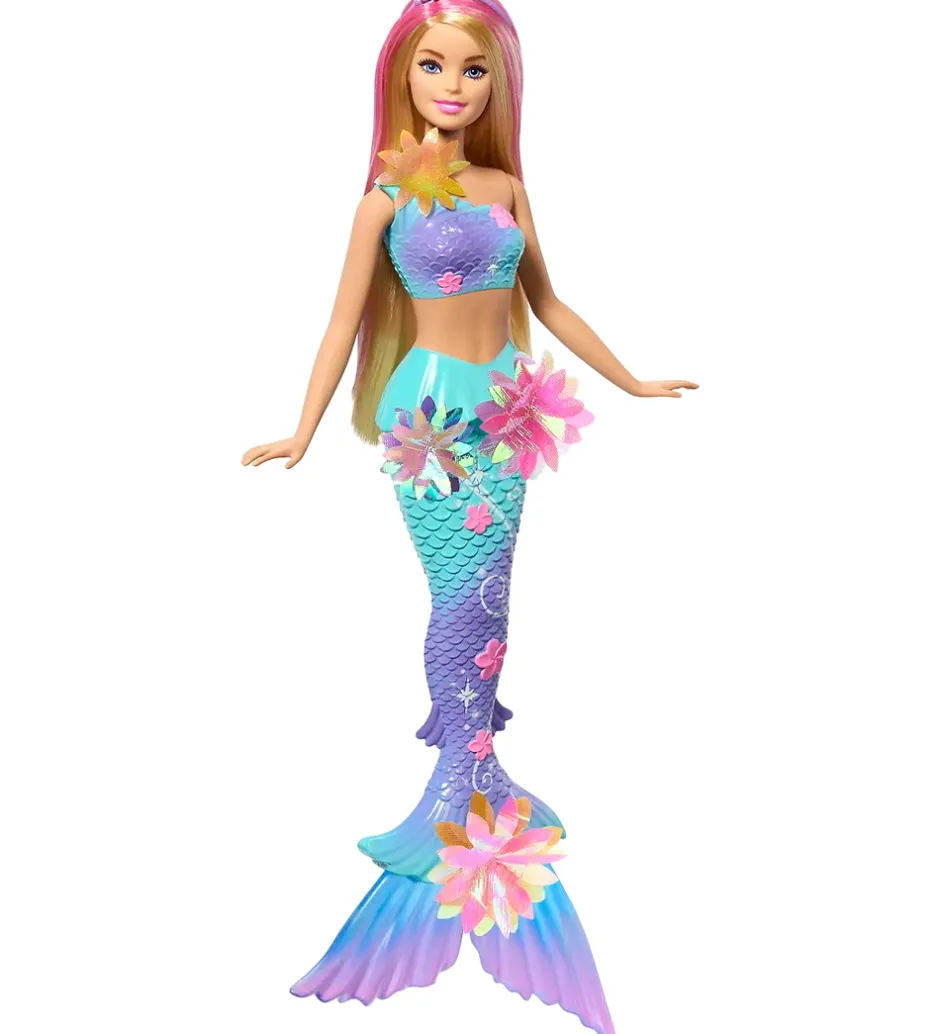 Dukke - Blooming Magic White Mermaid Doll>Barbie Outlet