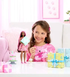 Dukke - Party Unboxed Black Doll>Barbie New