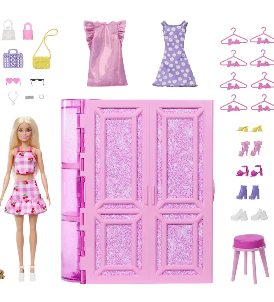 Legetøj - Fashion Fun Dream Closet>Barbie Best
