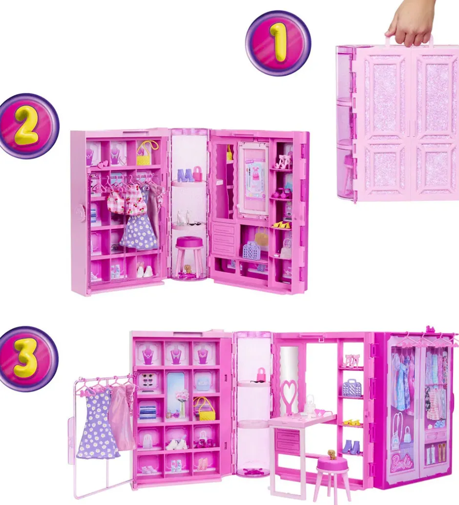 Legetøj - Fashion Fun Dream Closet>Barbie Best