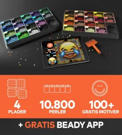 Basic m. Perleplader - 10.800 perler>Beady Outlet