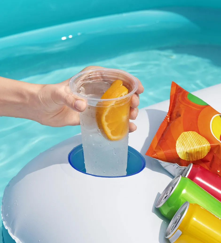 Badebassin m. Centerkonsol - 218 x 38 cm - Sippin' Summe>Bestway Online