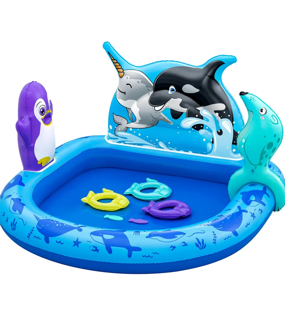 Legebassin - 134x131x73 cm - Polar Pals>Bestway Online