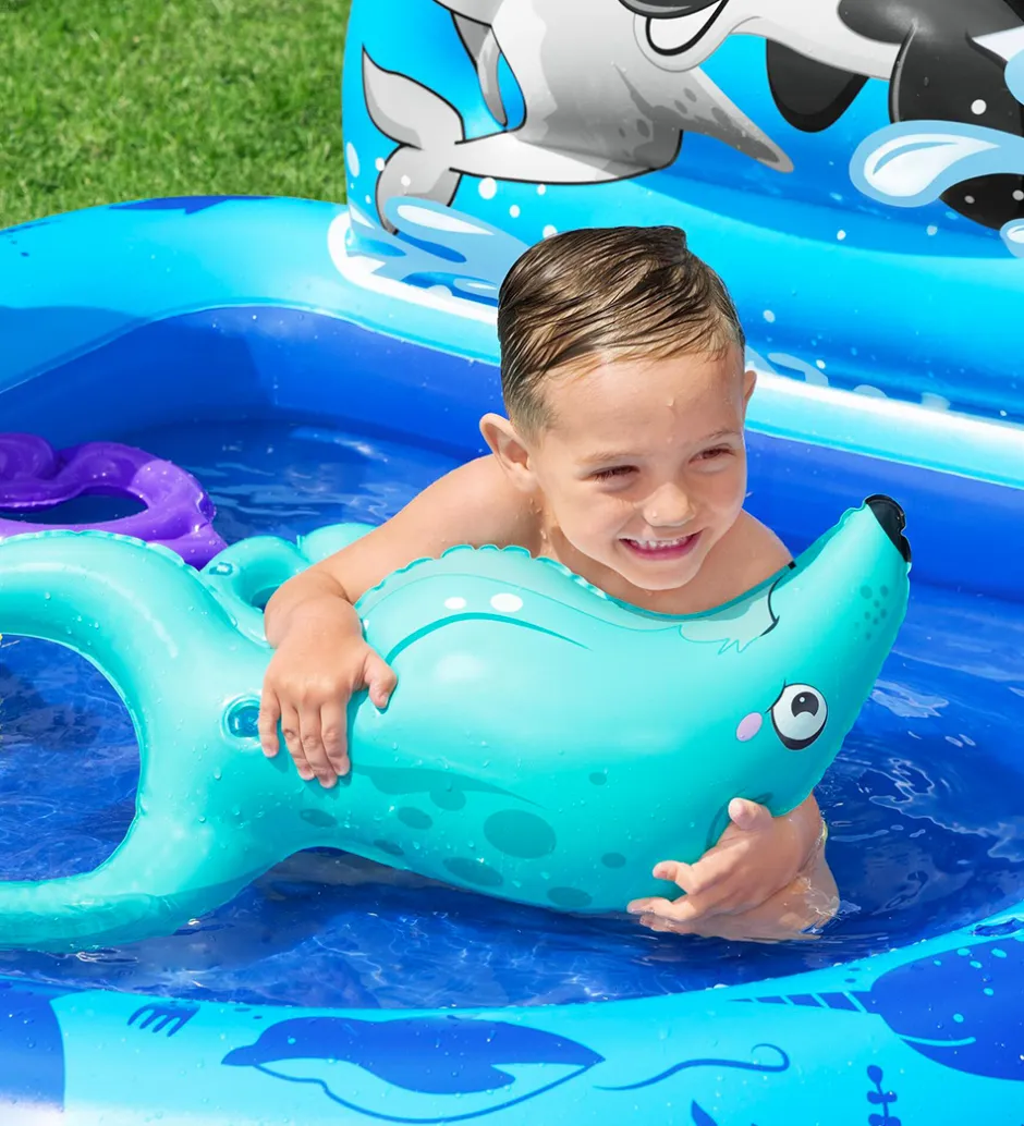 Legebassin - 134x131x73 cm - Polar Pals>Bestway Online