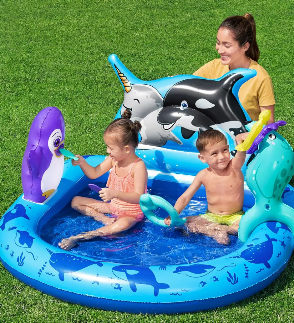 Legebassin - 134x131x73 cm - Polar Pals>Bestway Online