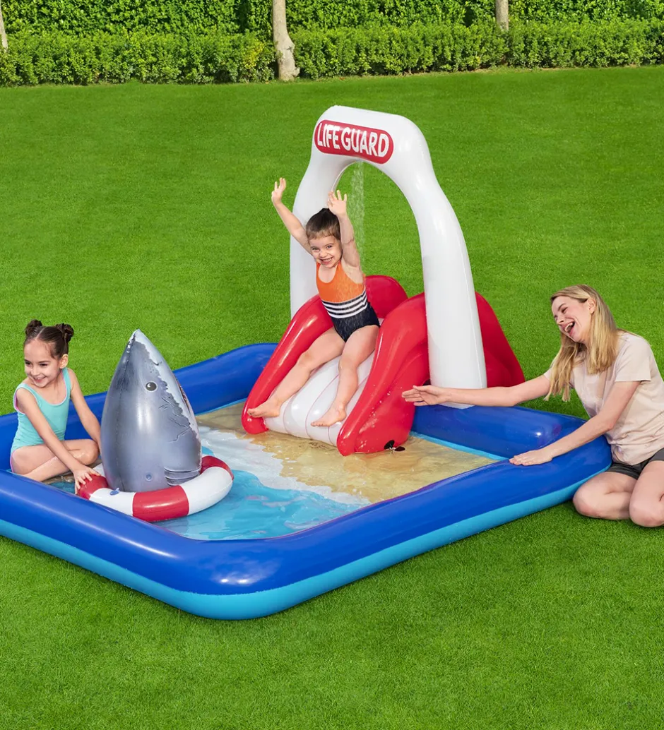 Legebassin - 234x203x129cm - Lifeguard Tower>Bestway Sale