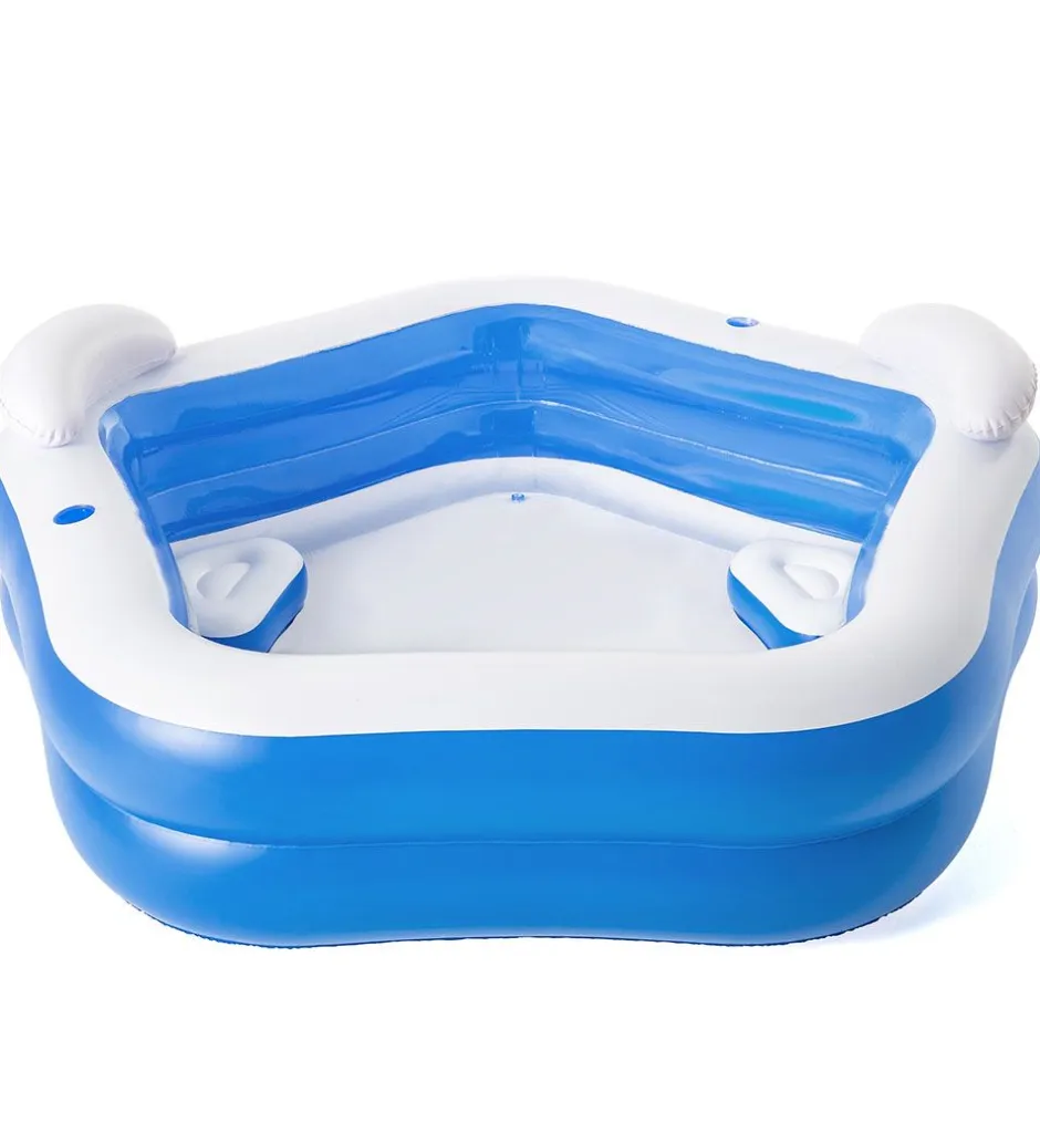 Oppustelig Badebassin - 213x206 cm - Family Fun>Bestway Best