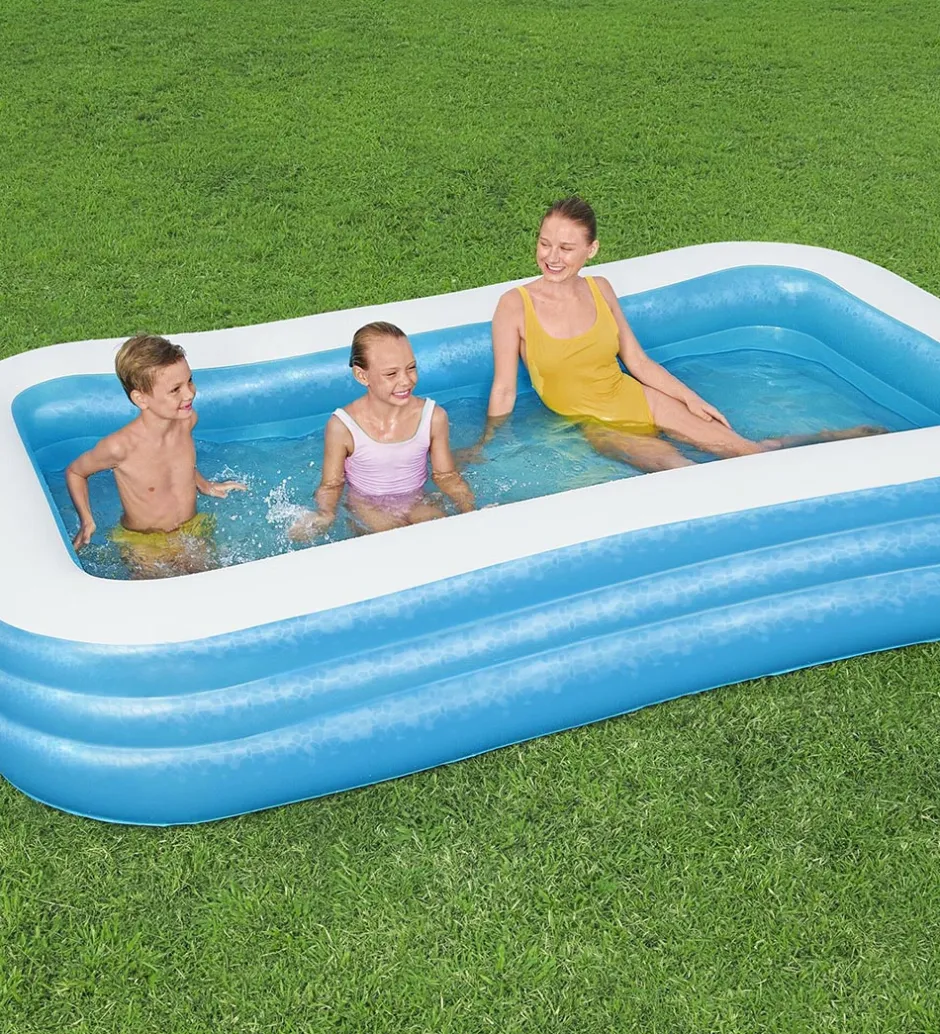 Oppustelig Bassin - 305x183 cm - Blå>Bestway Best