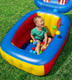 Oppusteligt Boldbassin/-spil - 110x81x62cm - Flip 'N Tos><noscript><img width=