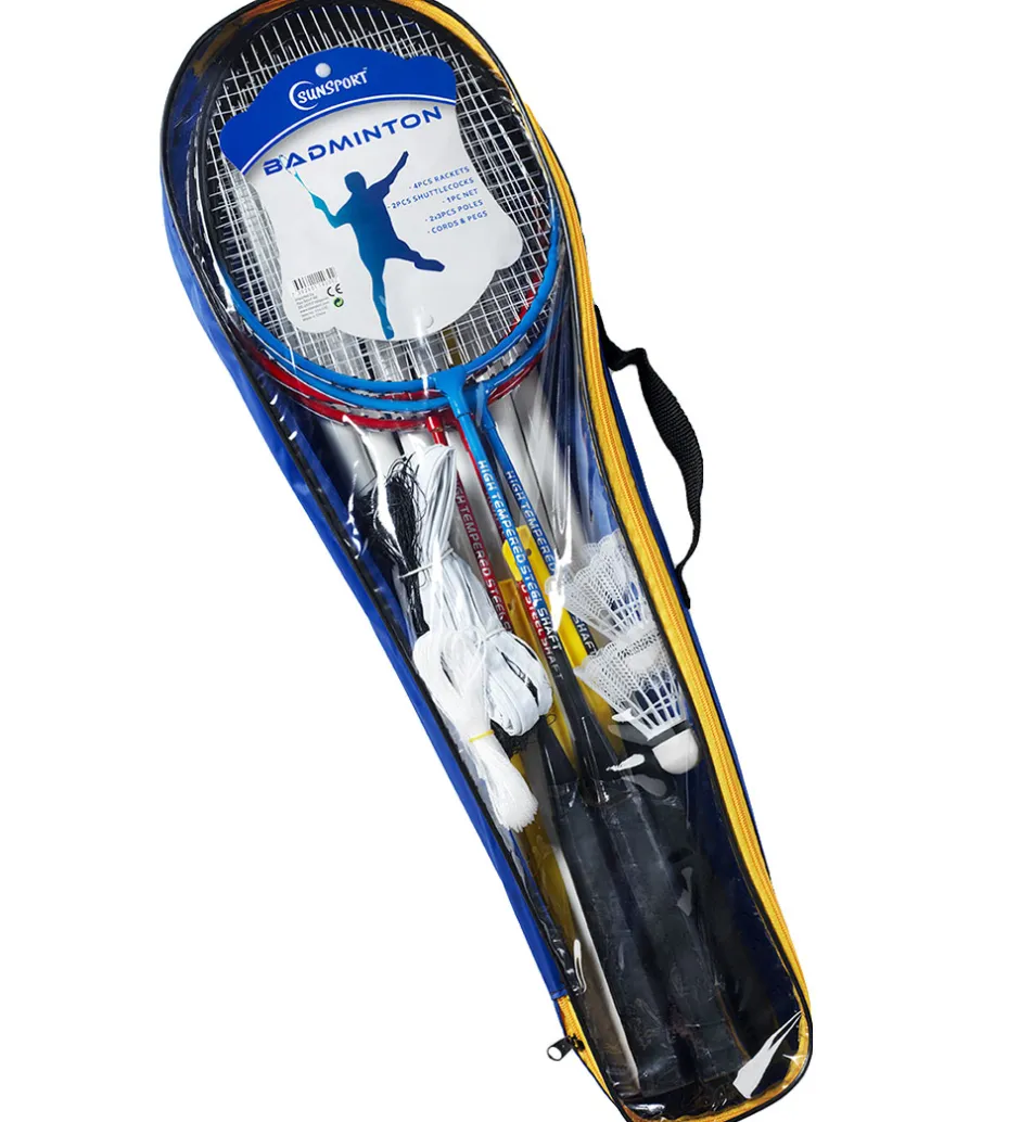 Badmintonsæt - Sunsport - 4 Rackets Complete Set>Bex Sport Best