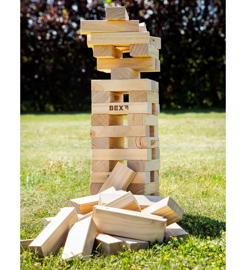 Havespil - Træ - Giant Tower - 48 Dele>Bex Sport Discount