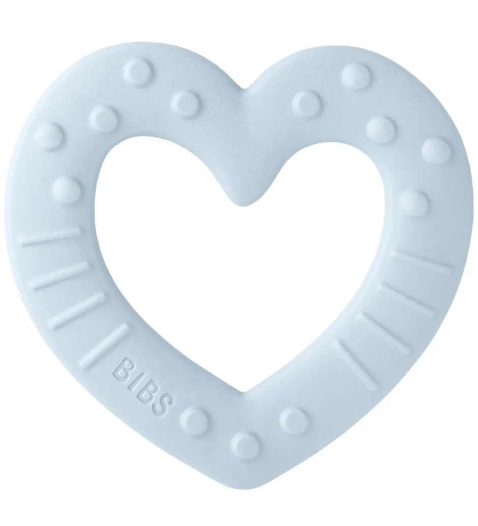 Bidering - Heart - Baby Blue>BIBS Outlet