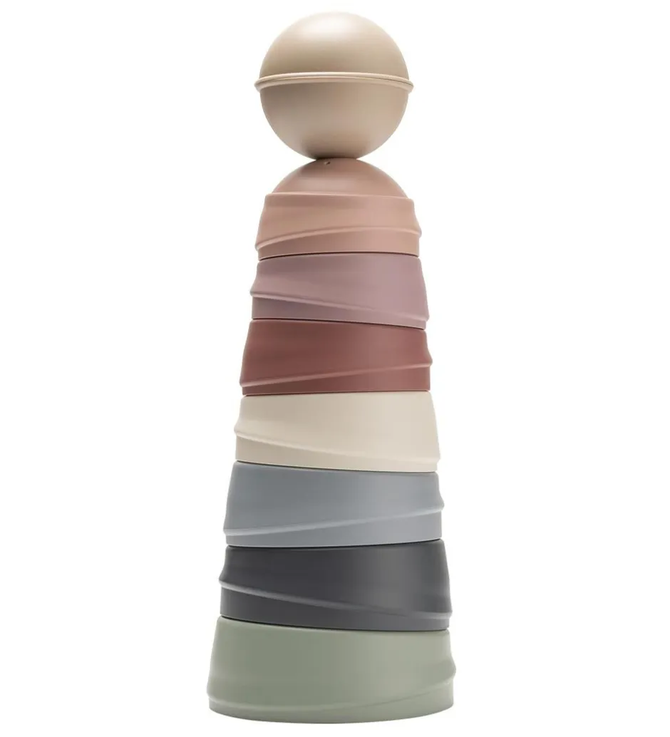Stabletårn - 8 Dele - Pastel Rainbow>BIBS Sale