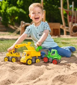 Legetøj - Power Worker Mini Digger>BIG Hot
