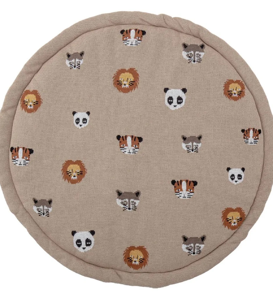 Legetæppe - Ø: 100 cm - Miko - Brun>Bloomingville Clearance