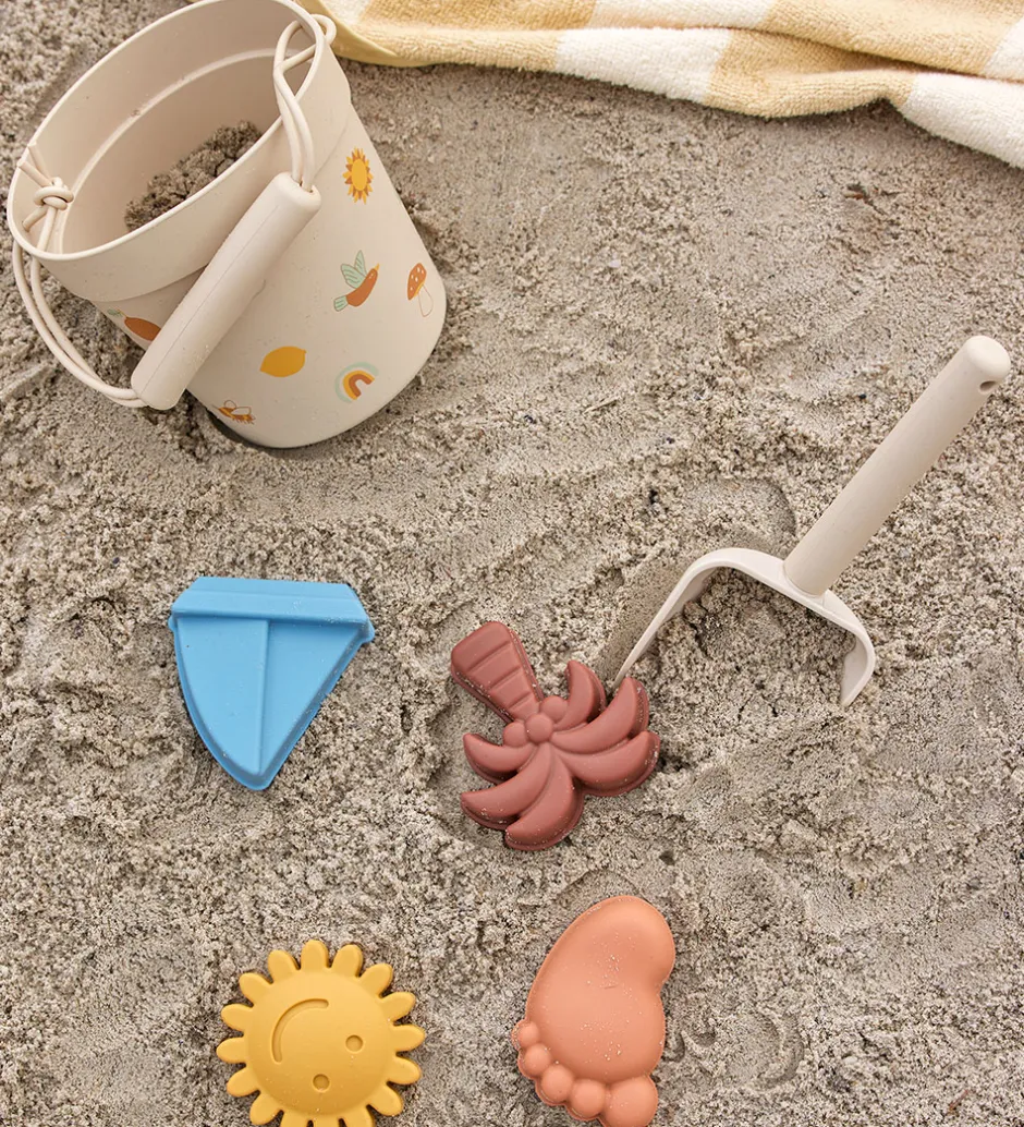 Mini Strandsæt - Agnes - Silikone - Natur>Bloomingville Sale