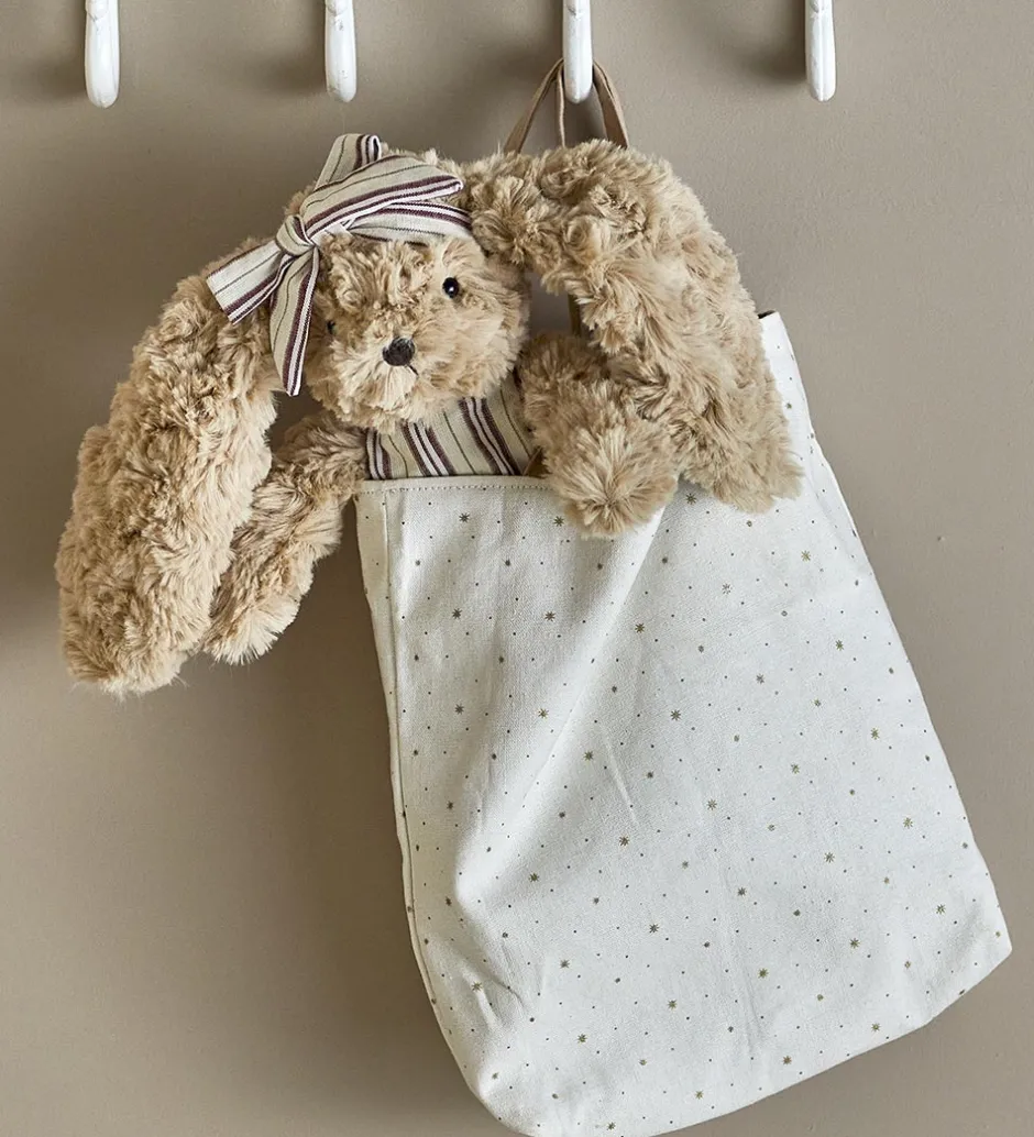 Stofdukke m. Shopper - 28 cm - Vilma - Brun>Bloomingville New