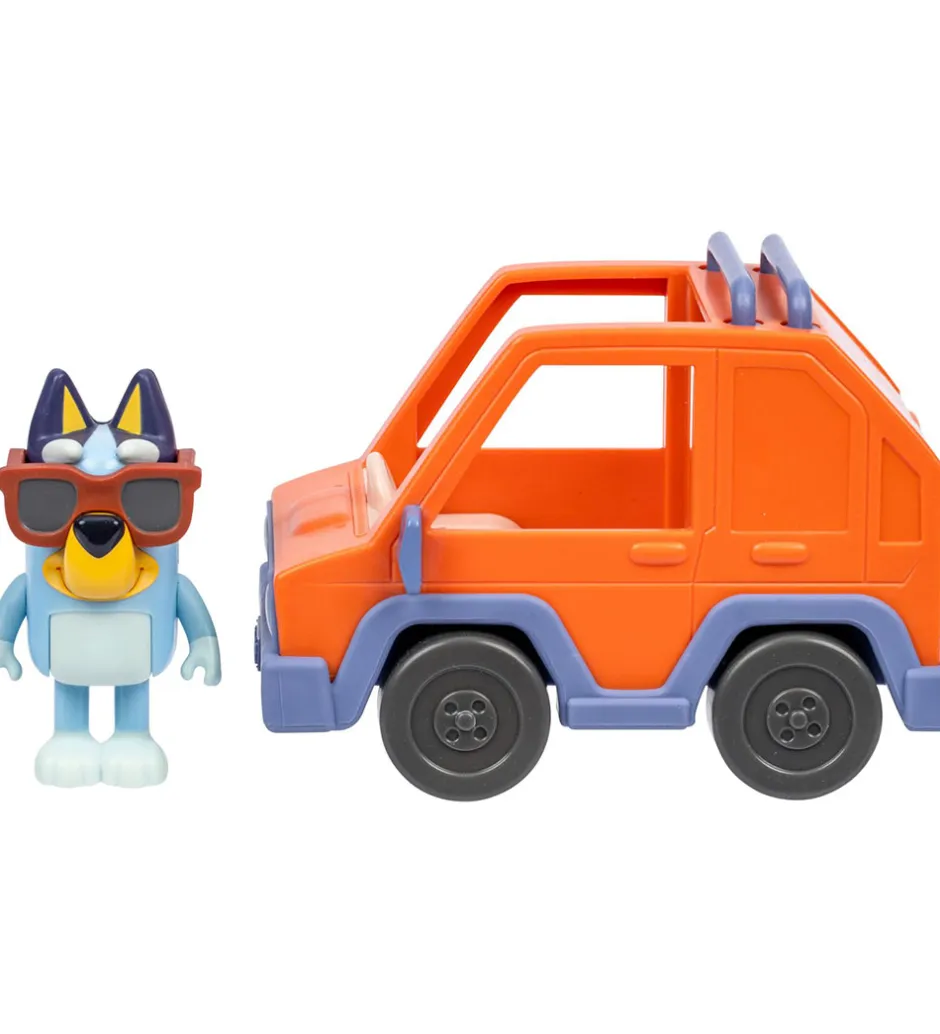 Bil m. Figur ->Bluey