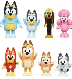 Figurer - 8-pak - s Familie & Venner>Bluey Discount