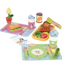 Legemad - Træ - 32 Dele - Dine With>Bluey Discount
