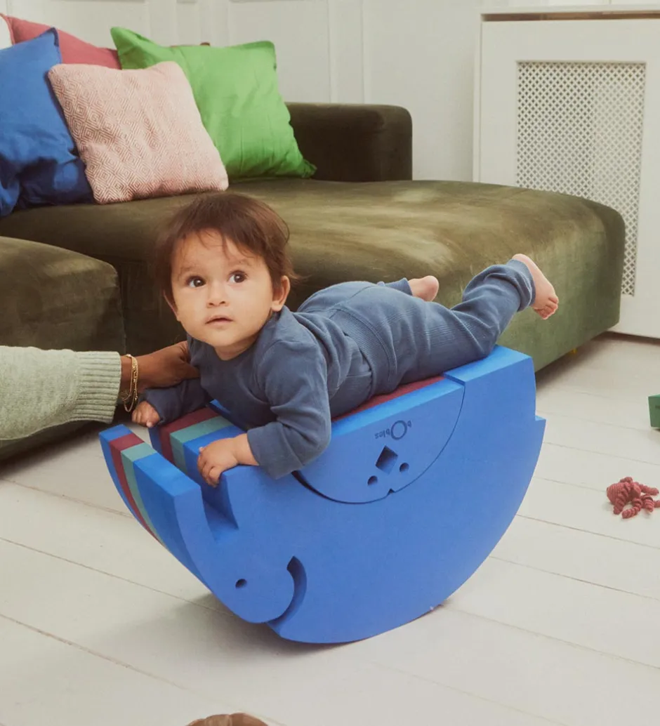 Elefant - L 24 - 55x21x31 cm - Blue Gym>bObles Online