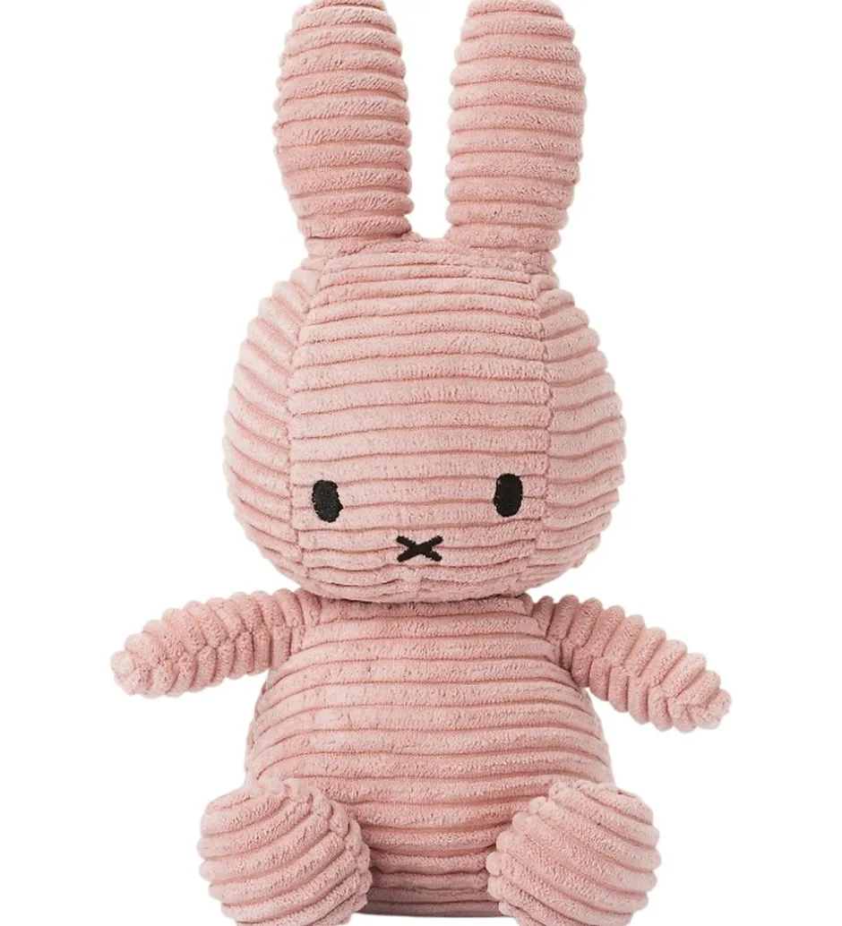 Bamse - 23 cm - Miffy ECO Corduroy - Pink>Bon Ton Toys Discount