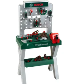 Arbejdsbænk - Legetøj - Mørkegrøn/Sølv>Bosch Mini New