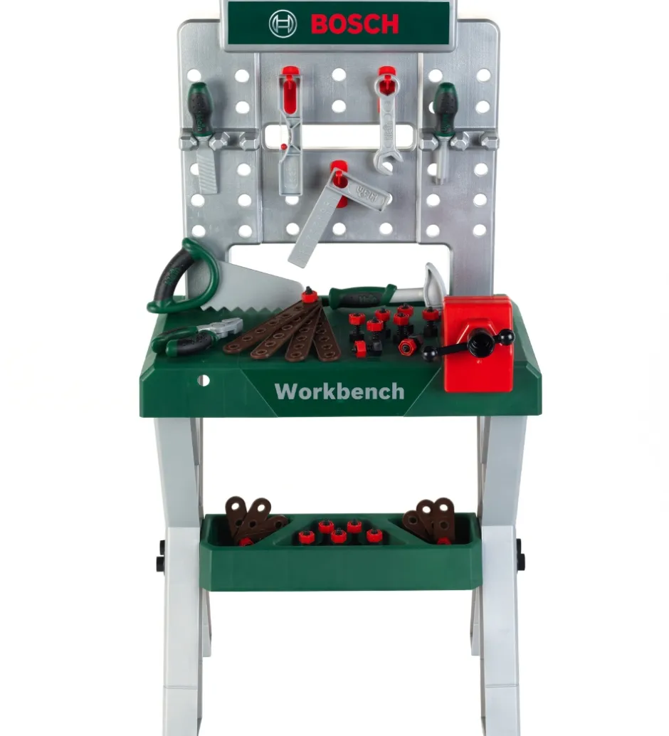 Arbejdsbænk - Legetøj - Mørkegrøn/Sølv>Bosch Mini New