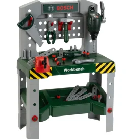 Arbejdsbænk - Legetøj - 76 cm - Mørkegrøn/Sølv>Bosch Mini Online