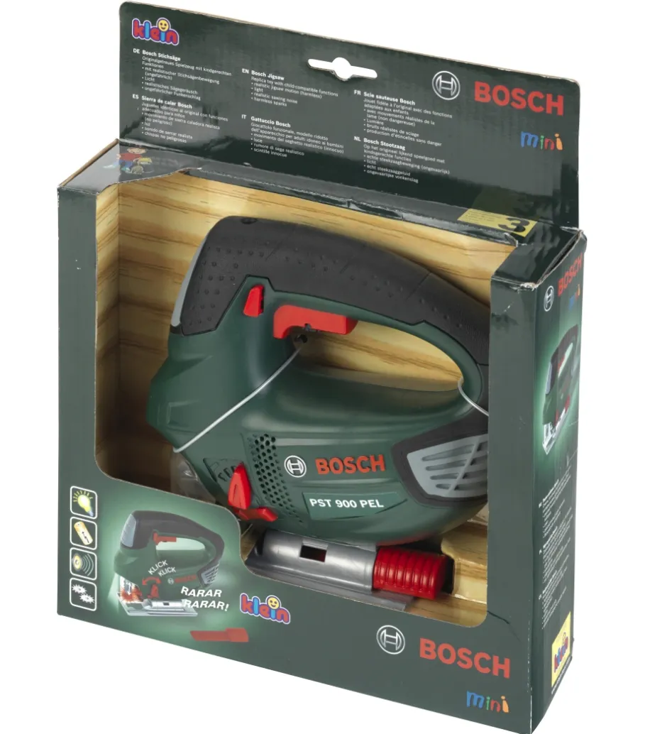 Stiksav m. Lys/Lyd - Legetøj - Grøn>Bosch Mini New