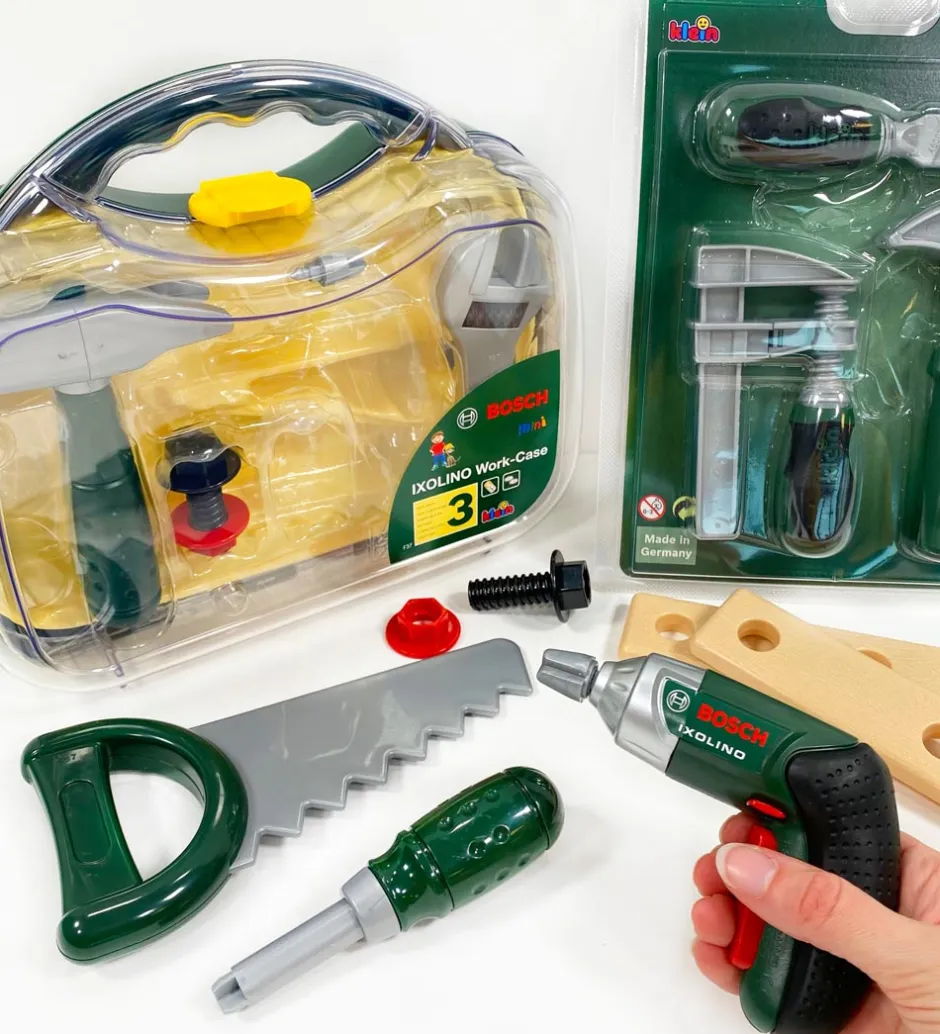 Værktøjssæt - Legetøj - Mørkegrøn>Bosch Mini New
