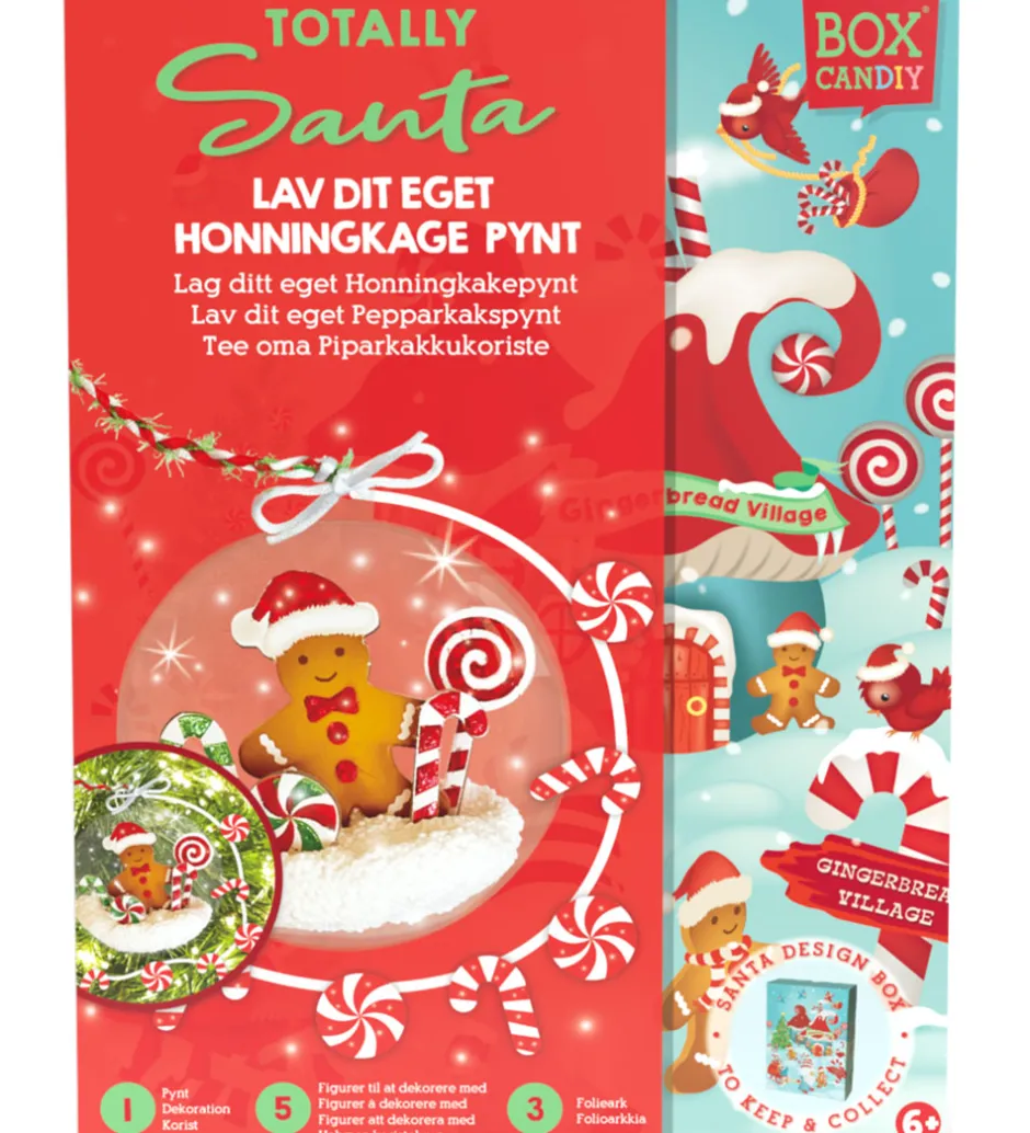 Kreasæt - Lav Dit Eget Pynt - Totally Santa>BOX CANDIY Discount
