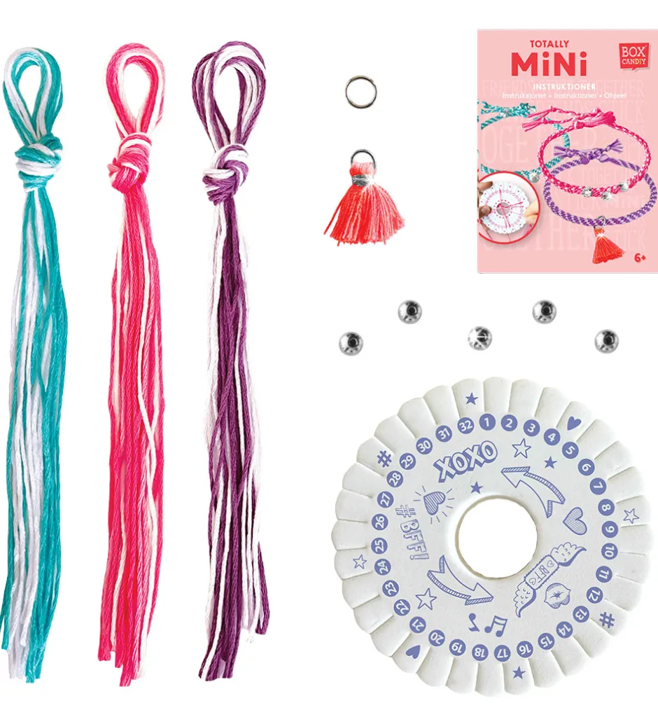 Kreasæt - Mini Armbåndsæt - Totally Mini>BOX CANDIY Best