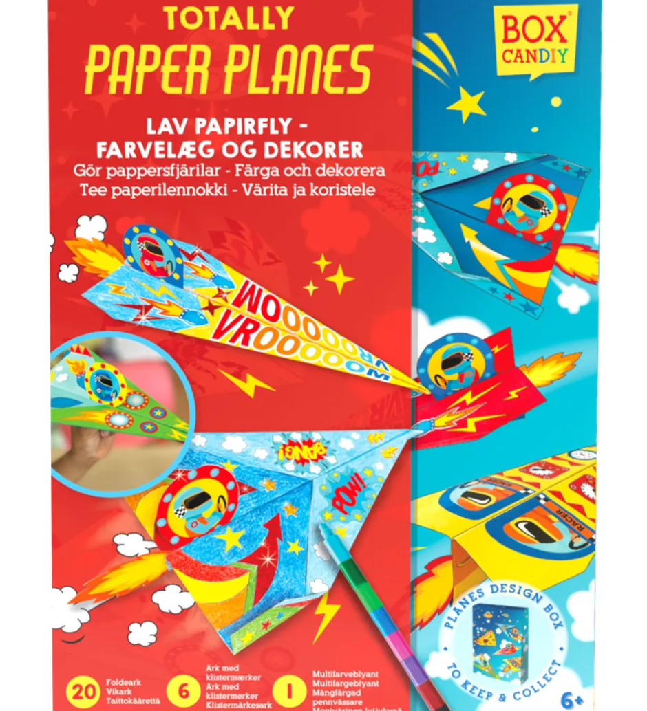 Kreasæt - Papirfly - Totally Paper Planes>BOX CANDIY Sale