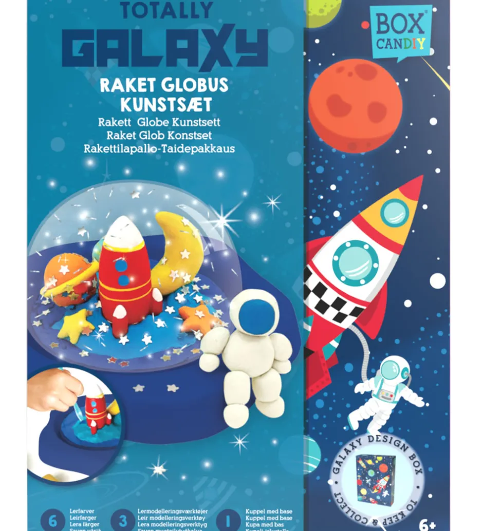 Kreasæt - Raketgalakse-kunstsæt - Totally Galaxy>BOX CANDIY Hot