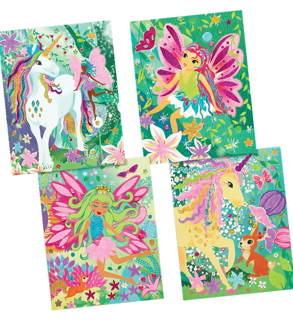 Kreasæt - Sand- og Foliekunstsæt - Magical Unicorns>BOX CANDIY Hot