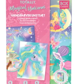 Kreasæt - Vandfarvekunstsæt - Totally Magical Unicorn>BOX CANDIY Online
